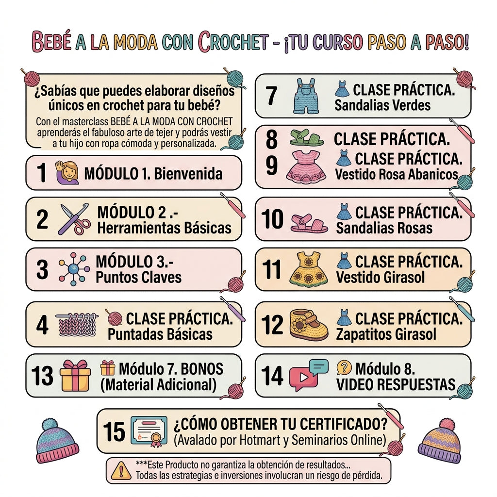 Bebé a la Moda con Crochet