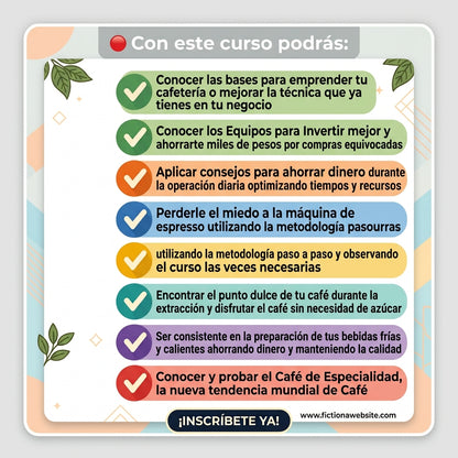 Comienza tu Cafeteria