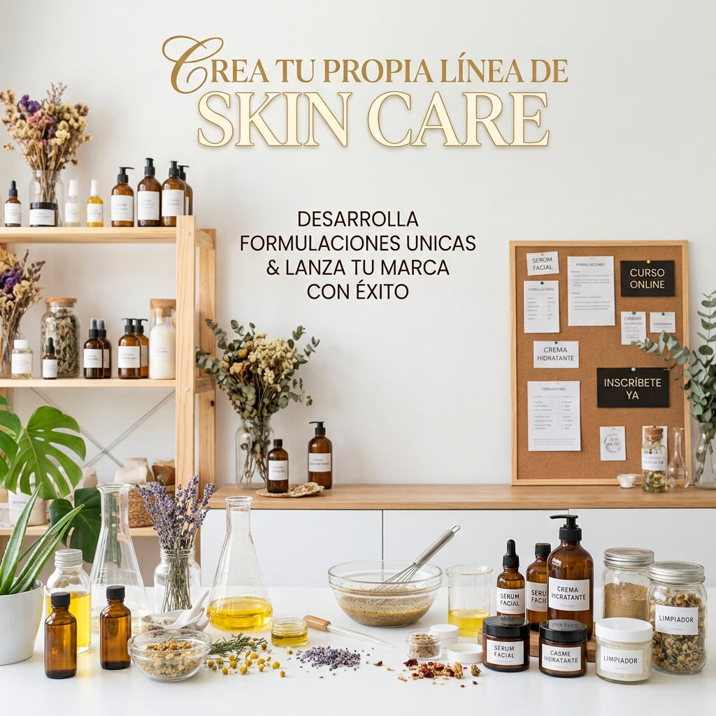 SKIN CARE CREA TU PROPIA LINEA Y TU RUTINA DIARIA