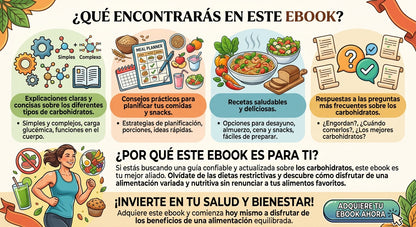 Carbohidratos sin culpa