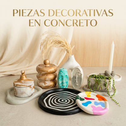 Piezas Decorativas en Concreto