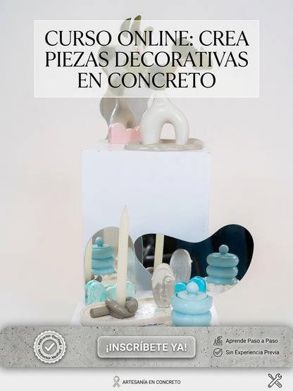 Piezas Decorativas en Concreto
