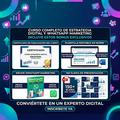 Curso: Estrategias Efectivas de Marketing Digital