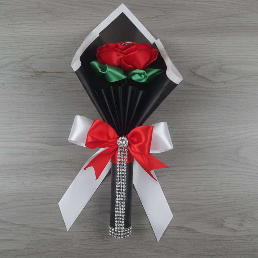 Rosa de Satín — Detalle Eterno